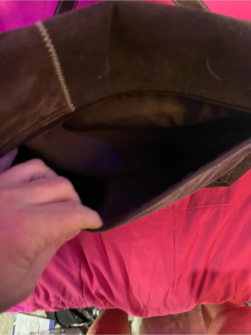 Vintage Billabong Corduroy Messenger Bag Y2K Brown Crossbody Flap School Satchel